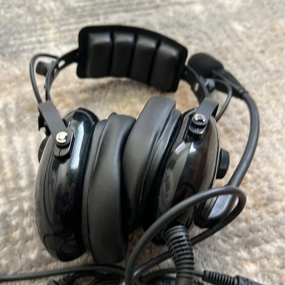 ASA, HS-1 Aviation Pilot Headset Dual Plug